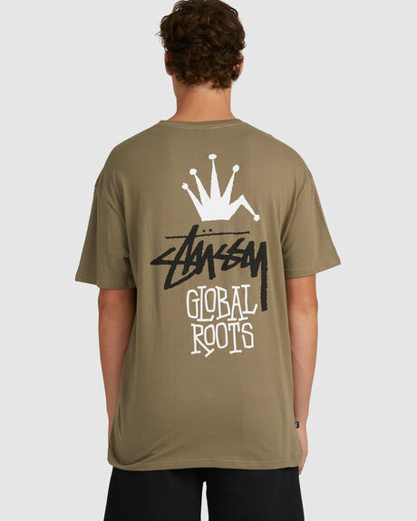 GLOBAL ROOTS 50/50 SS TEE
