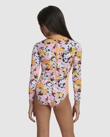 ABOVE THE LIMITS - LONG SLEEVE ONE-PIECE RASHGUARD FOR GIRLS 6-16