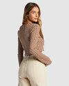 MY FAVOURITE - RIB KNIT TOP FOR WOMEN
