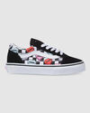 YOUTH OLD SKOOL (CANDY HEARTS) BLK