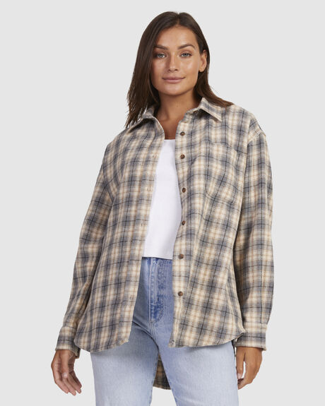 SECTION OVERSIZED FLANNEL SHIR