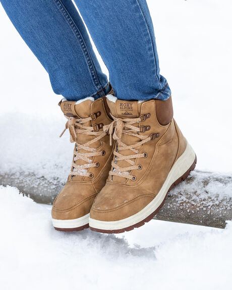 WOMENS KARMEL LACE-UP BOOTS