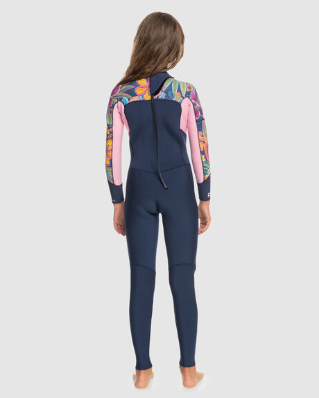 GIRL'S 8-16 4/3MMSWELL SERIES BACK ZIP WETSUIT
