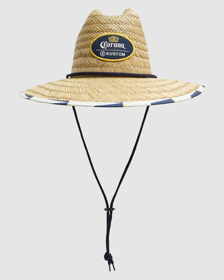 CORONA - PRINTED STRAW HAT