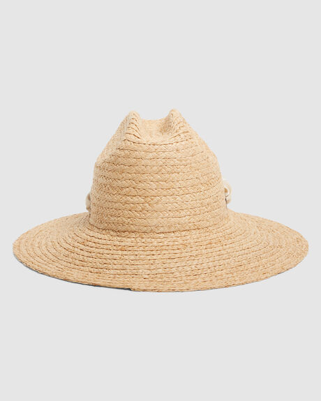FADED TIES STRAW HAT
