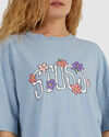 STUSSY FLOWERS RELAXED TEE