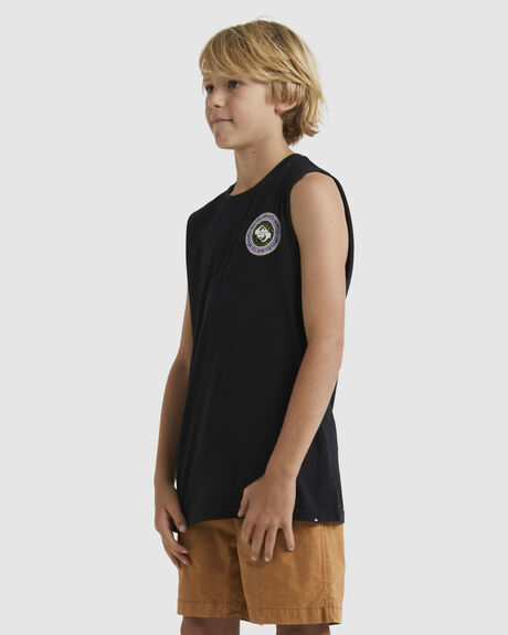 IN CIRCLES - MUSCLE T-SHIRT FOR BOYS 8-16