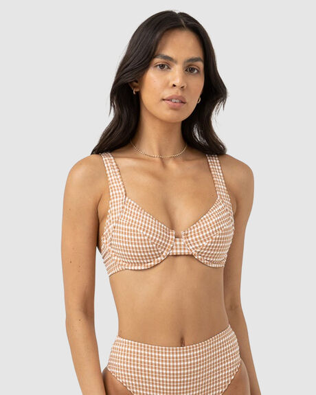 LOLA CHECK PANELLED UNDERWIRE