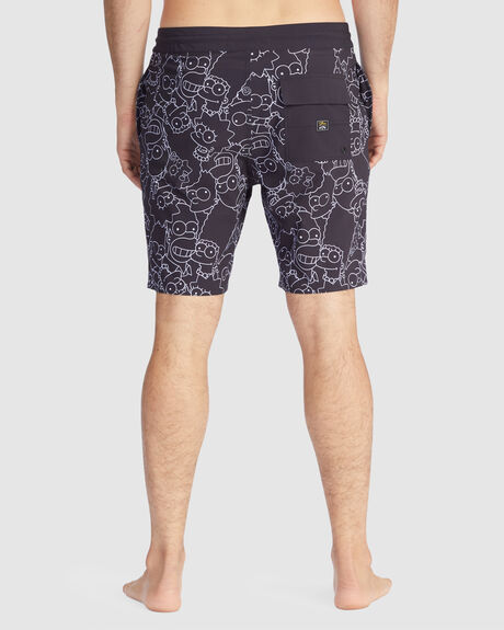 SIMPSONS NUCLEAR FAMILY BOARDSHORTS