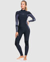 WOMENS 3/2MM SYNCRO CHEST ZIP STEAMER WETSUIT