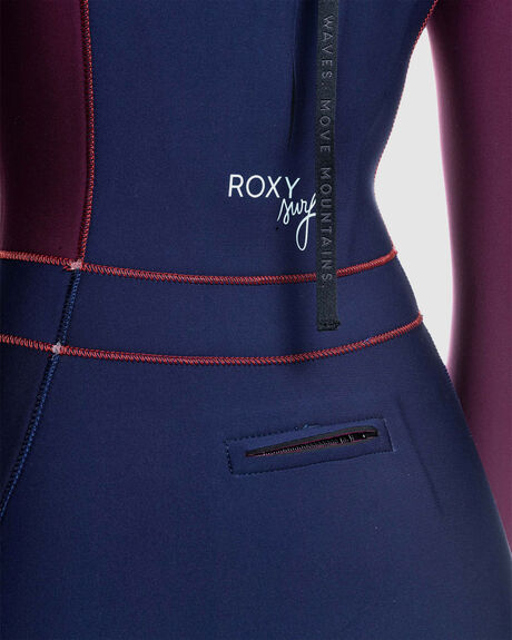 WOMENS 3/2MM ROXY RISE COLLECTION BACK ZIP STEAMER WETSUIT