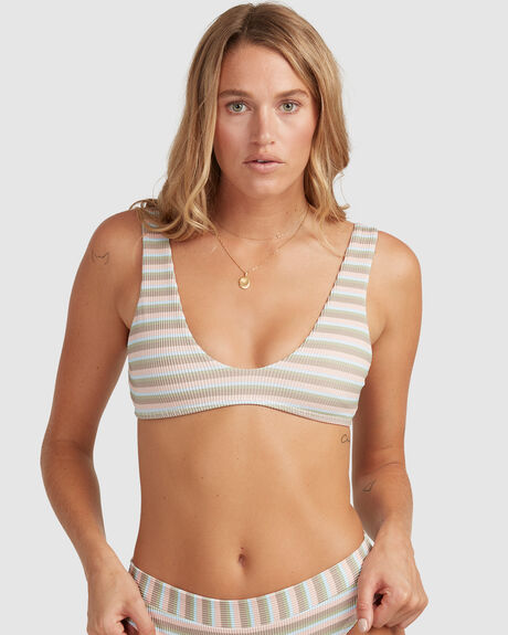 Womens Sunday Stripe Bralette Bikini Top by BILLABONG