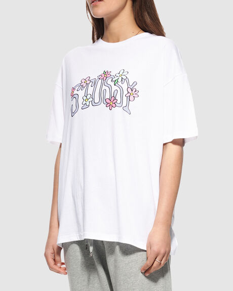 STUSSY FLOWERS RELAXED TEE