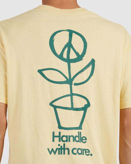 HANDLE WITH CARE 50/50 SS TEE