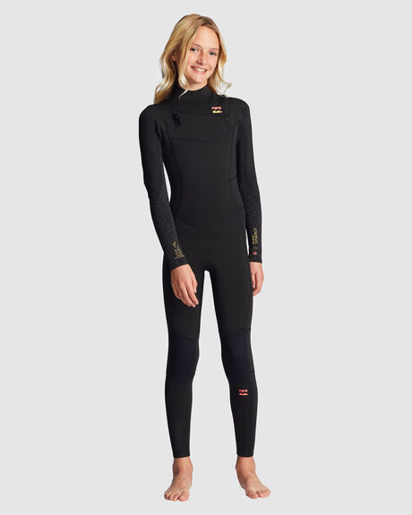 GIRLS 6-14 302 SYNERGY CHEST ZIP GBS WETSUIT
