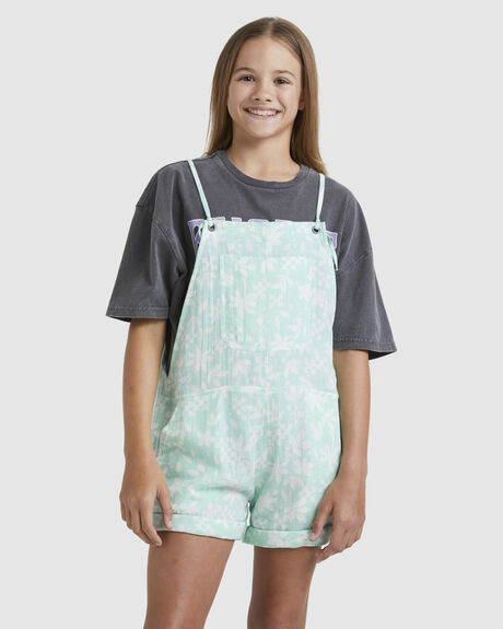 CATCH A WAVE - DUNGAREE SHORTS FOR GIRLS